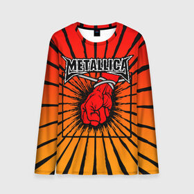 Мужской лонгслив 3D с принтом Metallica , 100% полиэстер | длинные рукава, круглый вырез горловины, полуприлегающий силуэт | anger | fans | metall | metallica | st | альбом | альбома | группа | логотип | металл | металлика | обложка | фанат