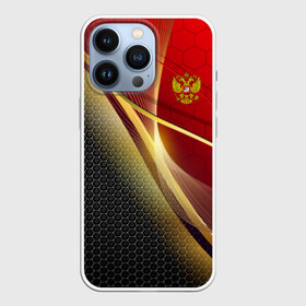 Чехол для iPhone 13 Pro с принтом RUSSIA SPORT: Red and Black. ,  |  | abstract | design | geometry | hexagon | red and black | russia | sport | texture | абстракция | геометрия | герб | дизайн | патриот | патриотизм | россия | русский | соты | спорт | текстура | шестиугольники