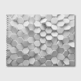 Альбом для рисования с принтом Геометрическая живопись , 100% бумага
 | матовая бумага, плотность 200 мг. | Тематика изображения на принте: cube | cubisme | коллаж | куб | кубизм | пабло | пикассо | сезанновский | синтетический