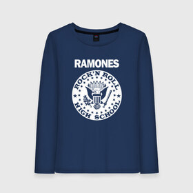 Женский лонгслив хлопок с принтом Ramones , 100% хлопок |  | группа | панк | рамон | рамонес | рамоунз | рамоунс | рок | хард