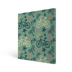 Холст квадратный с принтом Велосипед Текстура , 100% ПВХ |  | Тематика изображения на принте: байк | велик | вело | велосипед | велосипеды | велоспорт | с велосипедом | спорт