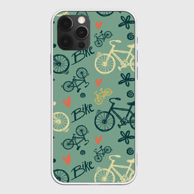 Чехол для iPhone 12 Pro Max с принтом Велосипед Текстура , Силикон |  | байк | велик | вело | велосипед | велосипеды | велоспорт | с велосипедом | спорт