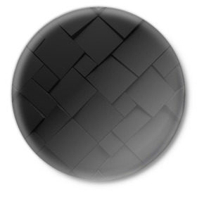Значок с принтом Карбоновая абстракция ,  металл | круглая форма, металлическая застежка в виде булавки | cube | cubisme | коллаж | куб | кубизм | пабло | пикассо | сезанновский | синтетический
