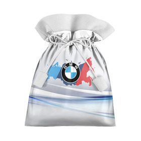 Подарочный 3D мешок с принтом BMW BRAND SPORT , 100% полиэстер | Размер: 29*39 см | 
