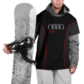 Накидка на куртку 3D с принтом Audi Style , 100% полиэстер |  | 