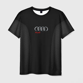 Мужская футболка 3D с принтом Ауди , 100% полиэфир | прямой крой, круглый вырез горловины, длина до линии бедер | 4 | 6 | audi | avto | car | logo | q7 | quattro | rs | sport | авто | ауди | аудос | кватро | кольца | куаттро | марка. логотип | спор | тюнинг | четыре
