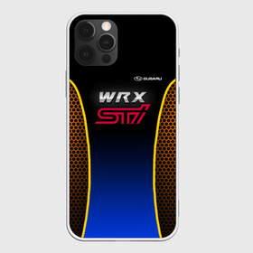 Чехол для iPhone 12 Pro Max с принтом Subaru WRX STI , Силикон |  | Тематика изображения на принте: impreza | pro | sport | sti | subaru | wrx | врикс | врх | импреза | логотип | сетка | соты | субарик | субару