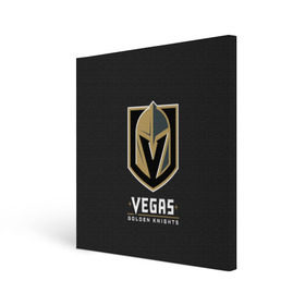 Холст квадратный с принтом Vegas Golden Knights , 100% ПВХ |  | 