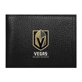 Обложка для студенческого билета с принтом Vegas Golden Knights , натуральная кожа | Размер: 11*8 см; Печать на всей внешней стороне | Тематика изображения на принте: 