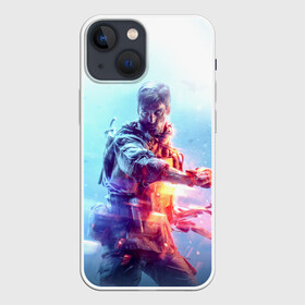 Чехол для iPhone 13 mini с принтом Battlefield 5 Man ,  |  | battlefield | battlefield5 | battlefieldv | батла | батлфилд | батлфилд5 | игра
