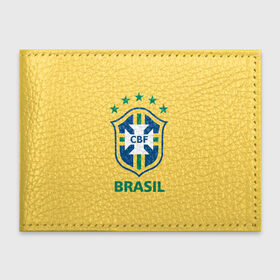 Обложка для студенческого билета с принтом Сборная Бразилии , натуральная кожа | Размер: 11*8 см; Печать на всей внешней стороне | Тематика изображения на принте: сборная бразилии | футбол