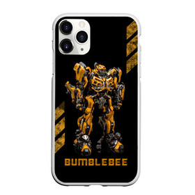 Чехол для iPhone 11 Pro матовый с принтом Автобот Бамблби , Силикон |  | bumblebee | бамблби | герой | камаро | прайм | трансформеры | фильм | шевроле