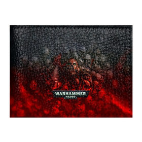 Обложка для студенческого билета с принтом Warhammer 40000: Dawn Of War , натуральная кожа | Размер: 11*8 см; Печать на всей внешней стороне | relic entertainment | warhammer 40000: dawn of war | черепа