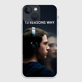 Чехол для iPhone 13 mini с принтом 13 причин почему ,  |  | 13 причин | liberty | netflix | reasons why | thirteen | алекс | джастин | джесика | джессика | дилан миннетт | дэмпси | зак | кэтрин лэнгфорд | либерти | нетфликс | почему | тайлер | тони | фоули | школа