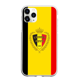 Чехол для iPhone 11 Pro Max матовый с принтом Сборная Бельгии флаг , Силикон |  | бельгия | европы | мира | чемпионат | чм