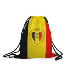 Рюкзак-мешок 3D с принтом Сборная Бельгии флаг , 100% полиэстер | плотность ткани — 200 г/м2, размер — 35 х 45 см; лямки — толстые шнурки, застежка на шнуровке, без карманов и подкладки | бельгия | европы | мира | чемпионат | чм