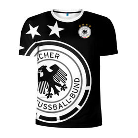 Мужская футболка 3D спортивная с принтом Сборная Германии Exclusive , 100% полиэстер с улучшенными характеристиками | приталенный силуэт, круглая горловина, широкие плечи, сужается к линии бедра | германия | европы | мира | сборная | футбол | чемпионат | чм
