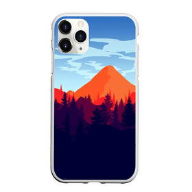 Чехол для iPhone 11 Pro Max матовый с принтом Firewatch collection , Силикон |  | art | campo santo | firewatch | game | горы | закат | игра | лес | пейзаж | пожарный дозор | солнце | холмы