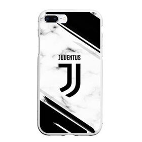 Чехол для iPhone 7Plus/8 Plus матовый с принтом Juventus , Силикон | Область печати: задняя сторона чехла, без боковых панелей | football | soccer | ювентус