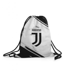 Рюкзак-мешок 3D с принтом Juventus 2018 , 100% полиэстер | плотность ткани — 200 г/м2, размер — 35 х 45 см; лямки — толстые шнурки, застежка на шнуровке, без карманов и подкладки | football | soccer | ювентус