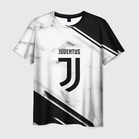 Мужская футболка 3D с принтом Juventus 2018 , 100% полиэфир | прямой крой, круглый вырез горловины, длина до линии бедер | Тематика изображения на принте: football | soccer | ювентус