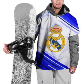 Накидка на куртку 3D с принтом Real Madrid 2018 , 100% полиэстер |  | football | soccer | реал мадрид