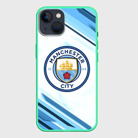 Чехол для iPhone 13 с принтом Manchester city ,  |  | football | soccer | манчестер