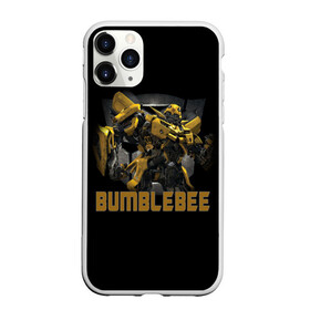 Чехол для iPhone 11 Pro матовый с принтом Автобот Бамблби , Силикон |  | bumblebee | бамблби | герой | камаро | прайм | трансформеры | фильм | шевроле