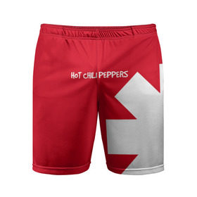 Мужские шорты 3D спортивные с принтом Red Hot Chili Peppers ,  |  | red hot chili peppers | rhcp | перцы | ред хот чили пепперс | рхчп | рэд