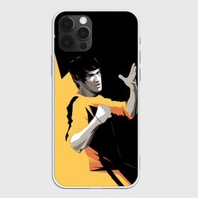 Чехол для iPhone 12 Pro с принтом Bruce Lee , силикон | область печати: задняя сторона чехла, без боковых панелей | bruce lee | актер | боец | воин | звезда | карате