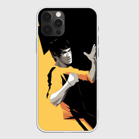 Чехол для iPhone 12 Pro Max с принтом Bruce Lee , Силикон |  | Тематика изображения на принте: bruce lee | актер | боец | воин | звезда | карате