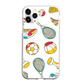 Чехол для iPhone 11 Pro матовый с принтом Спорт , Силикон |  | basketball | football | sport | tennis | атлет | бадминтон | баскетбол | боулинг | здоровье | игрок | лучший | победа | спорт | спортсмен | теннис | футбол | хоккей | чемпион | штанга