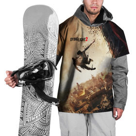 Накидка на куртку 3D с принтом Dying Light 2 , 100% полиэстер |  | dying | game | horror | light | апокалипсис | зомби | игра | мертвецы | монстр | паркур | ужас | хоррор