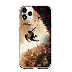 Чехол для iPhone 11 Pro матовый с принтом Dying Light 2 , Силикон |  | dying | game | horror | light | апокалипсис | зомби | игра | мертвецы | монстр | паркур | ужас | хоррор