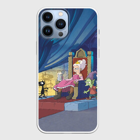 Чехол для iPhone 13 Pro Max с принтом Disenchantment ,  |  | bean | disenchantment | elfo | futurama | mattgroening | netflix | princess | simpsons | бин | люси | мэтгроунинг | разочарование | симпсоны | элфо
