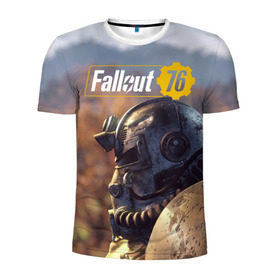 Мужская футболка 3D спортивная с принтом Fallout 76 , 100% полиэстер с улучшенными характеристиками | приталенный силуэт, круглая горловина, широкие плечи, сужается к линии бедра | fallout | fallout 76 | future | rpg | valt tec | war | wasteland | будущее | война | костюм | постапокалипсис | рпг | фалаут | фолаут | фоллаут | фолыч | ядерная пустошь