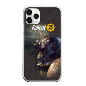 Чехол для iPhone 11 Pro матовый с принтом Fallout 76 , Силикон |  | Тематика изображения на принте: fallout | fallout 76 | future | rpg | valt tec | war | wasteland | будущее | война | костюм | постапокалипсис | рпг | фалаут | фолаут | фоллаут | фолыч | ядерная пустошь