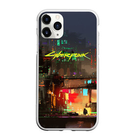 Чехол для iPhone 11 Pro матовый с принтом Cyber Punk 2077 , Силикон |  | cd projekt red | cyberpunk | cyberpunk 2077 | e3 | ps4 | rpg | v | xbox | будущее | киберпанк | киберпанк 2077 | от создателей ведьмака | рпг