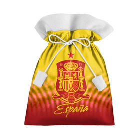 Подарочный 3D мешок с принтом Сборная Испании , 100% полиэстер | Размер: 29*39 см | Тематика изображения на принте: la furia | lafuria | roja | spain | team | игровая форма | испания | красная ярость | фурия | футбол | чемпионат мира