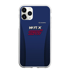 Чехол для iPhone 11 Pro матовый с принтом SUBARU WRX STI , Силикон |  | Тематика изображения на принте: impreza | sport car | sti | subaru | wrx | авто | логотип | синяя | субарик | субару