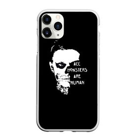 Чехол для iPhone 11 Pro матовый с принтом All Monsters Are Human , Силикон |  | american horror story | американская история ужасов