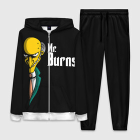 Женский костюм 3D с принтом Mr. Burns (Simpsons) ,  |  | burns | mr | mr. burns | simpsons | мистер бернс | симпсоны