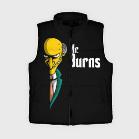 Женский жилет утепленный 3D с принтом Mr. Burns (Simpsons) ,  |  | burns | mr | mr. burns | simpsons | мистер бернс | симпсоны