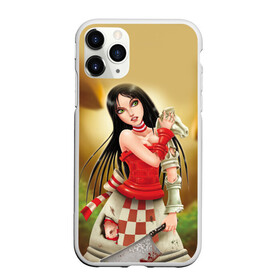 Чехол для iPhone 11 Pro Max матовый с принтом Алиса безумие возвращается , Силикон |  | alice | madness | returns | боевик | враги | девушка | нож | оружие | оружия | приключения