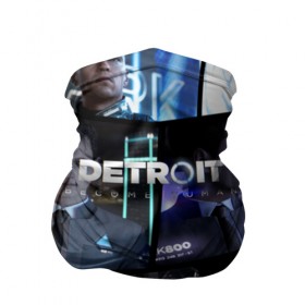 Бандана-труба 3D с принтом DETROIT BECOME HUMAN , 100% полиэстер, ткань с особыми свойствами — Activecool | плотность 150‒180 г/м2; хорошо тянется, но сохраняет форму | Тематика изображения на принте: connor | cyberlife | detroit become human | deviant | kara | markus | ps4 | rk800 |  detroit: become human | детроит | детроит: стать человеком | игры | кара | коннор | конор | кэра | маркус | пиратs | эксклюзив