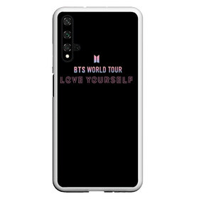 Чехол для Honor 20 с принтом BTS WORLD TOUR_color , Силикон | Область печати: задняя сторона чехла, без боковых панелей | bangtan boys | bts | бантаны | бтс