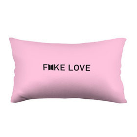 Подушка 3D антистресс с принтом FAKE LOVE_pink , наволочка — 100% полиэстер, наполнитель — вспененный полистирол | состоит из подушки и наволочки на молнии | bangtan boys | bts | бантаны | бтс