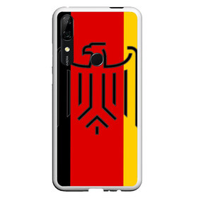 Чехол для Honor P Smart Z с принтом German eagle , Силикон | Область печати: задняя сторона чехла, без боковых панелей | Тематика изображения на принте: герб | германский | немецкий | орел | флаг