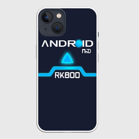 Чехол для iPhone 13 с принтом ANDROID RK800 CONNOR ,  |  | connor | cyberlife | detroit become human | deviant | kara | markus | ps4 | rk800 |  detroit: become human | детроит | детроит: стать человеком | игры | кара | коннор | конор | кэра | маркус | пиратs | эксклюзив