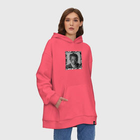 Худи SuperOversize хлопок с принтом XXXTentacion Love , 70% хлопок, 30% полиэстер, мягкий начес внутри | карман-кенгуру, эластичная резинка на манжетах и по нижней кромке, двухслойный капюшон
 | art | rap | tentacion | xxx | xxxtentacion